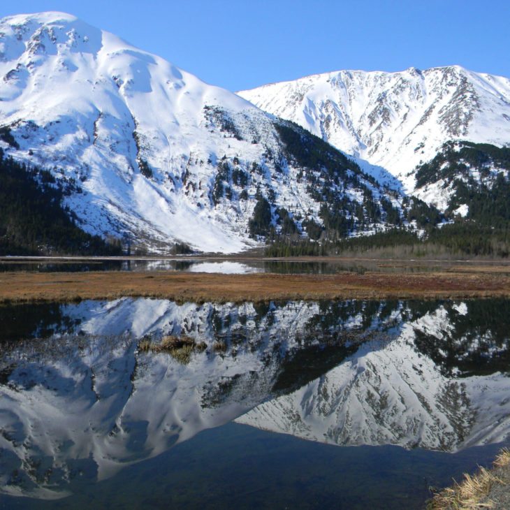 anchorage to seward transfer beautiful lake