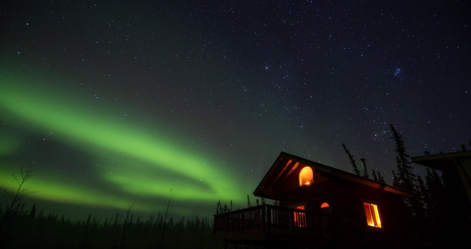 fairbanks northern lights tour cabin