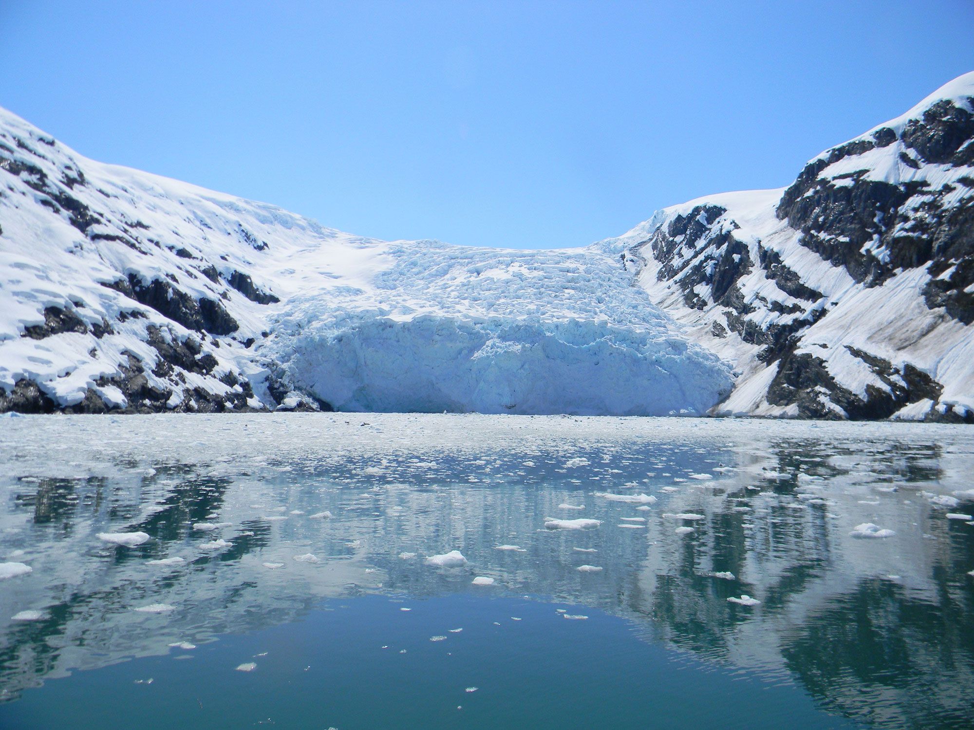 Glacier during glacier tour