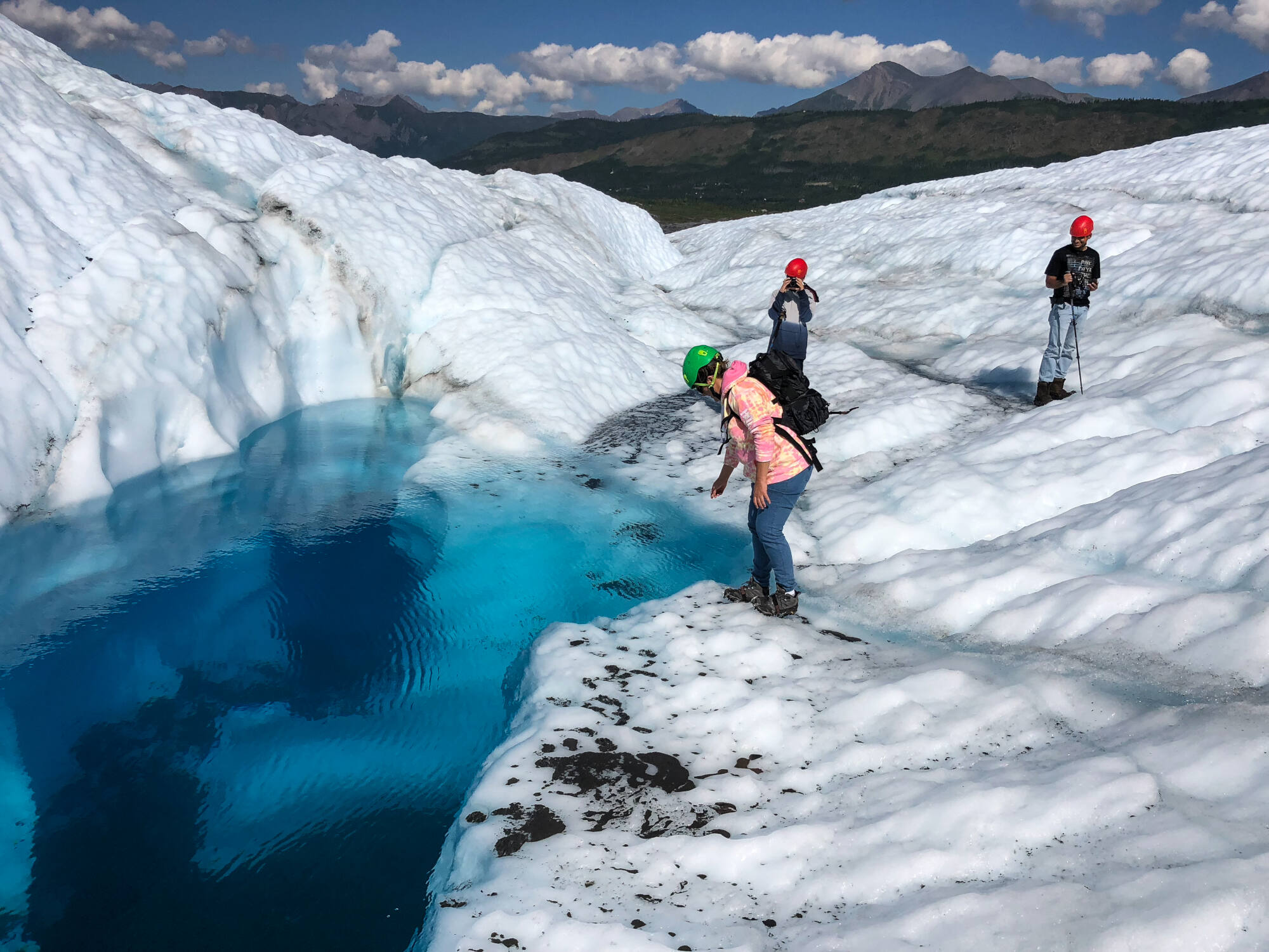 matanuska glacier tour during the summer