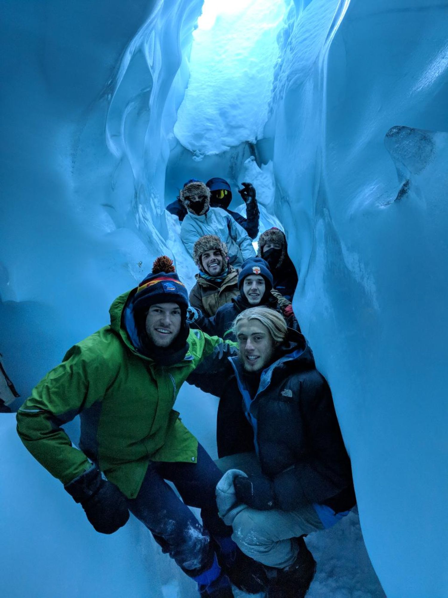 matanuska glacier tour in winter time