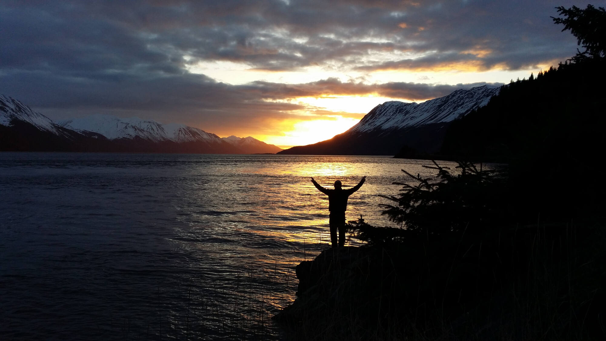 turnagain arm tour seeing lake