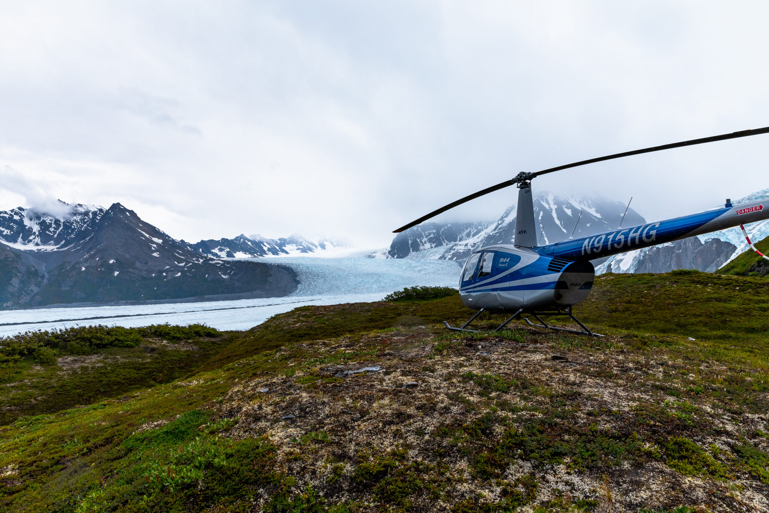 glacier dog sledding alaska