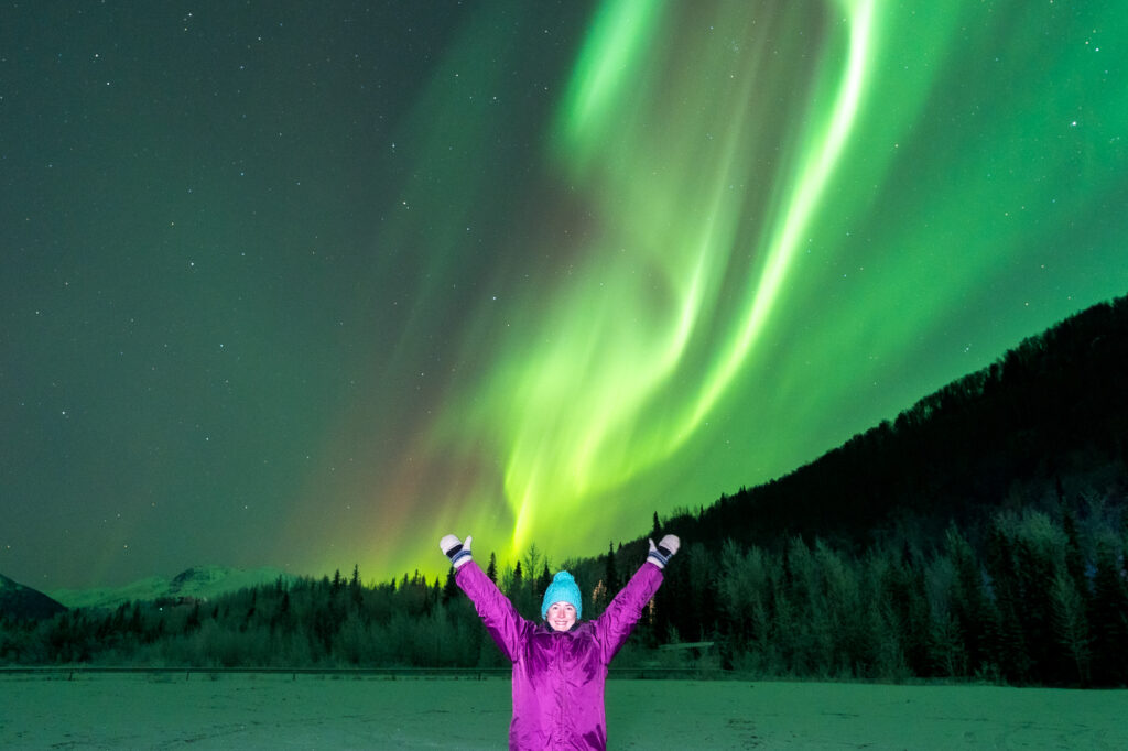 northern lights tour in anchorage