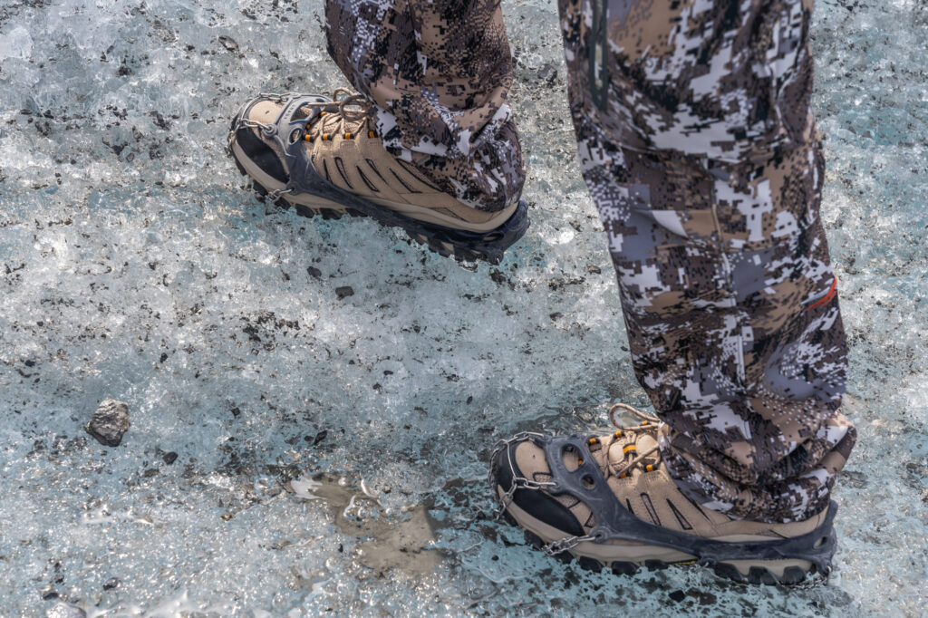 matanuska glacier and dirt