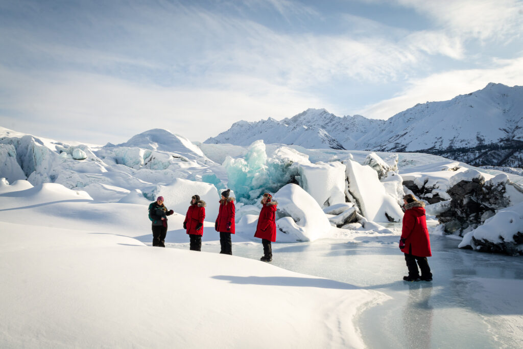 winter matanuska glacier greatland adventures