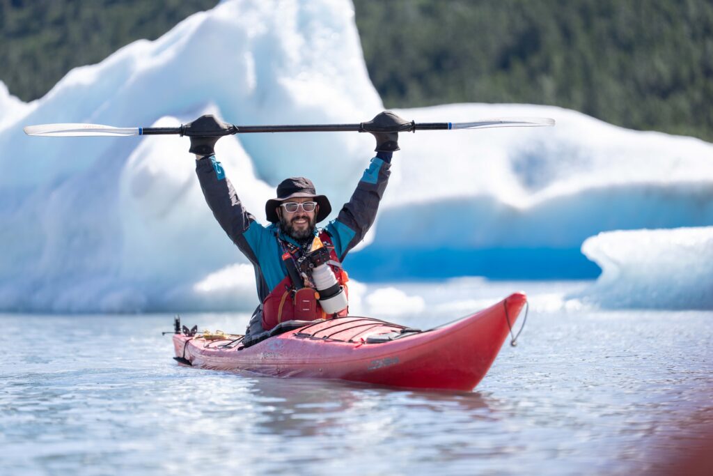 Spencer Glacier Iceberk Kayaking Greatland Adventures